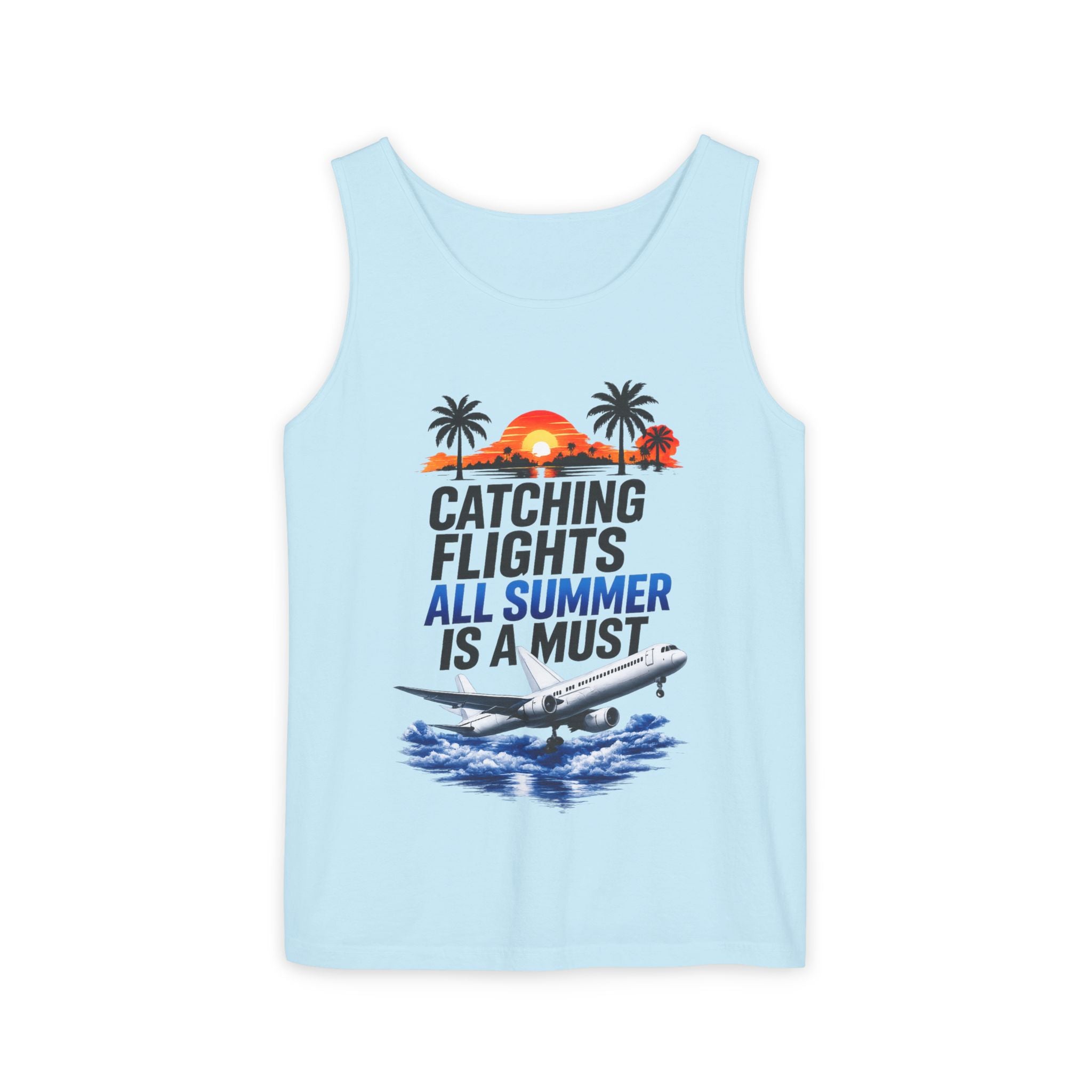 Catching Flights All Summer Tank Top | Official IB-KAY Merch