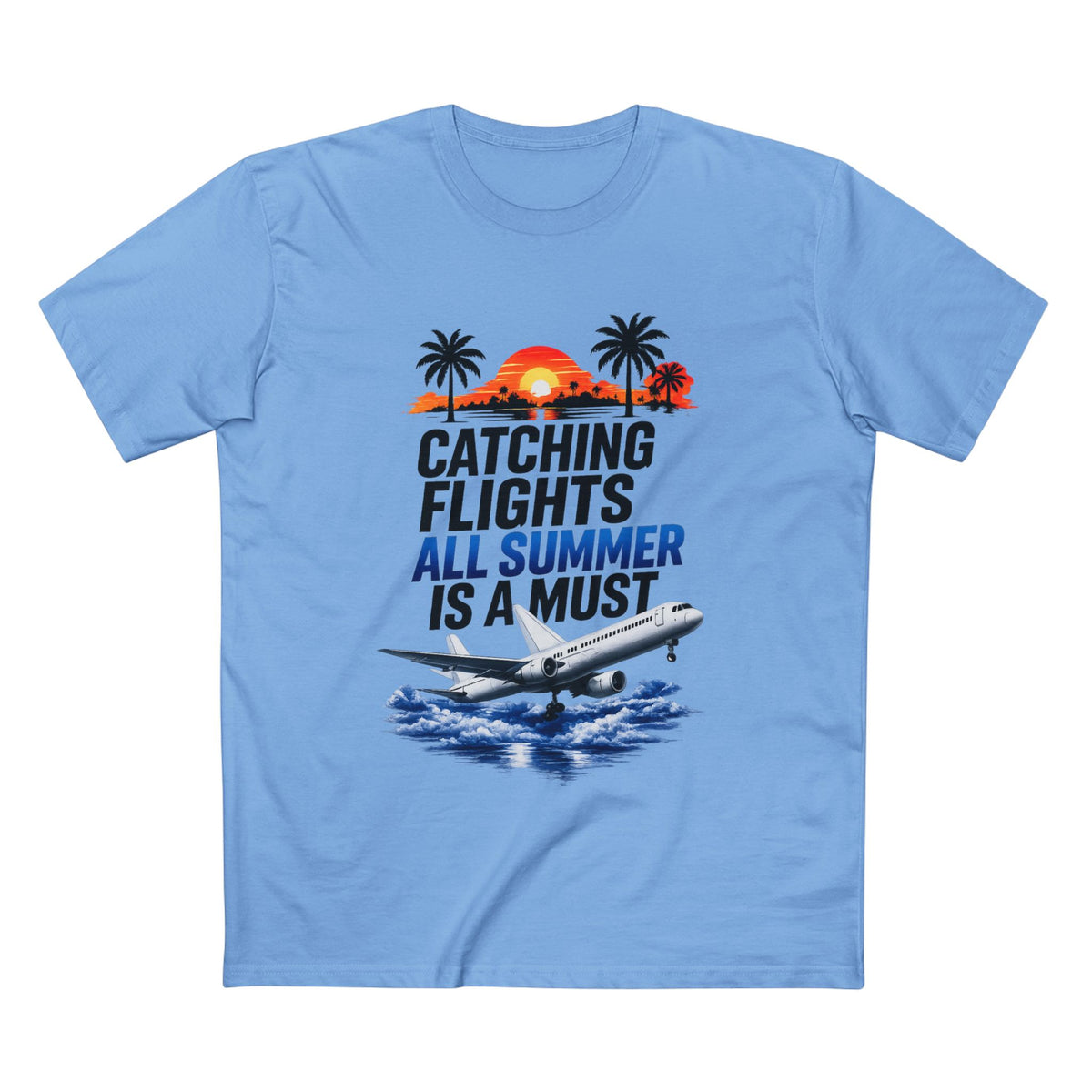 Catching Flights All Summer Is A Must Premium T-Shirt | Official IB-KAY Merch