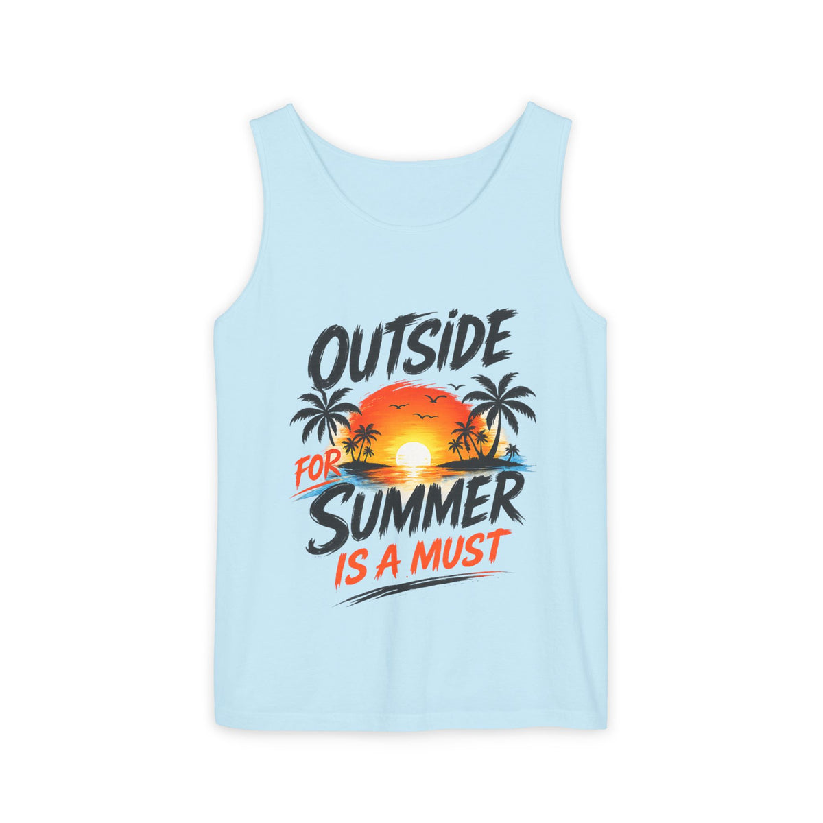 Outside For Summer Is A Must Tank Top | Official IB-KAY Merch