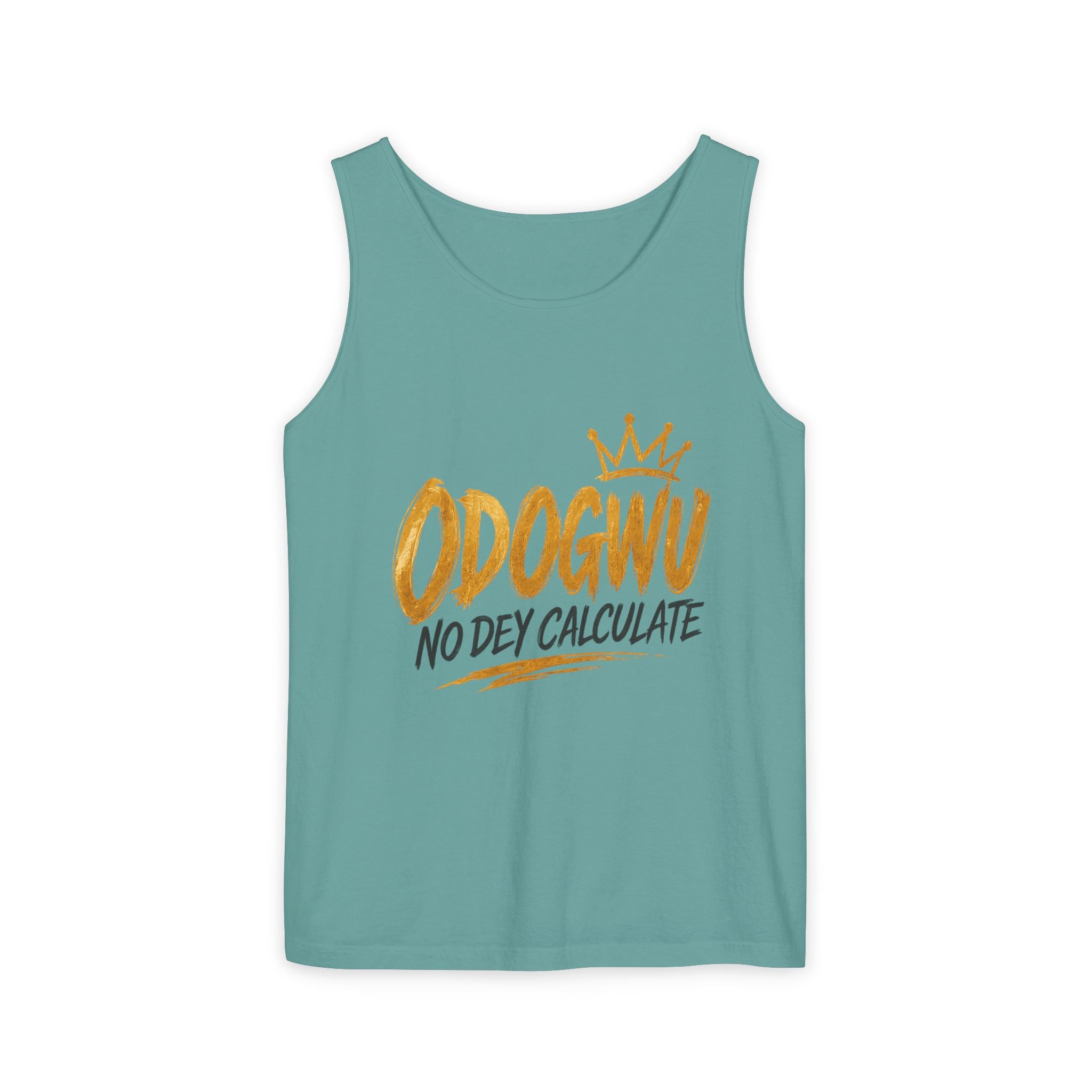 Odogwu No Dey Calculate Tank Top | Official IB-KAY Merch