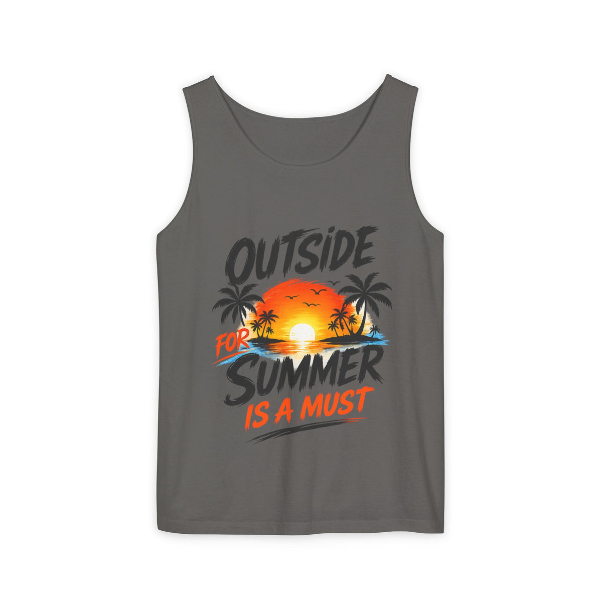 Outside For Summer Is A Must Tank Top | Official IB-KAY Merch