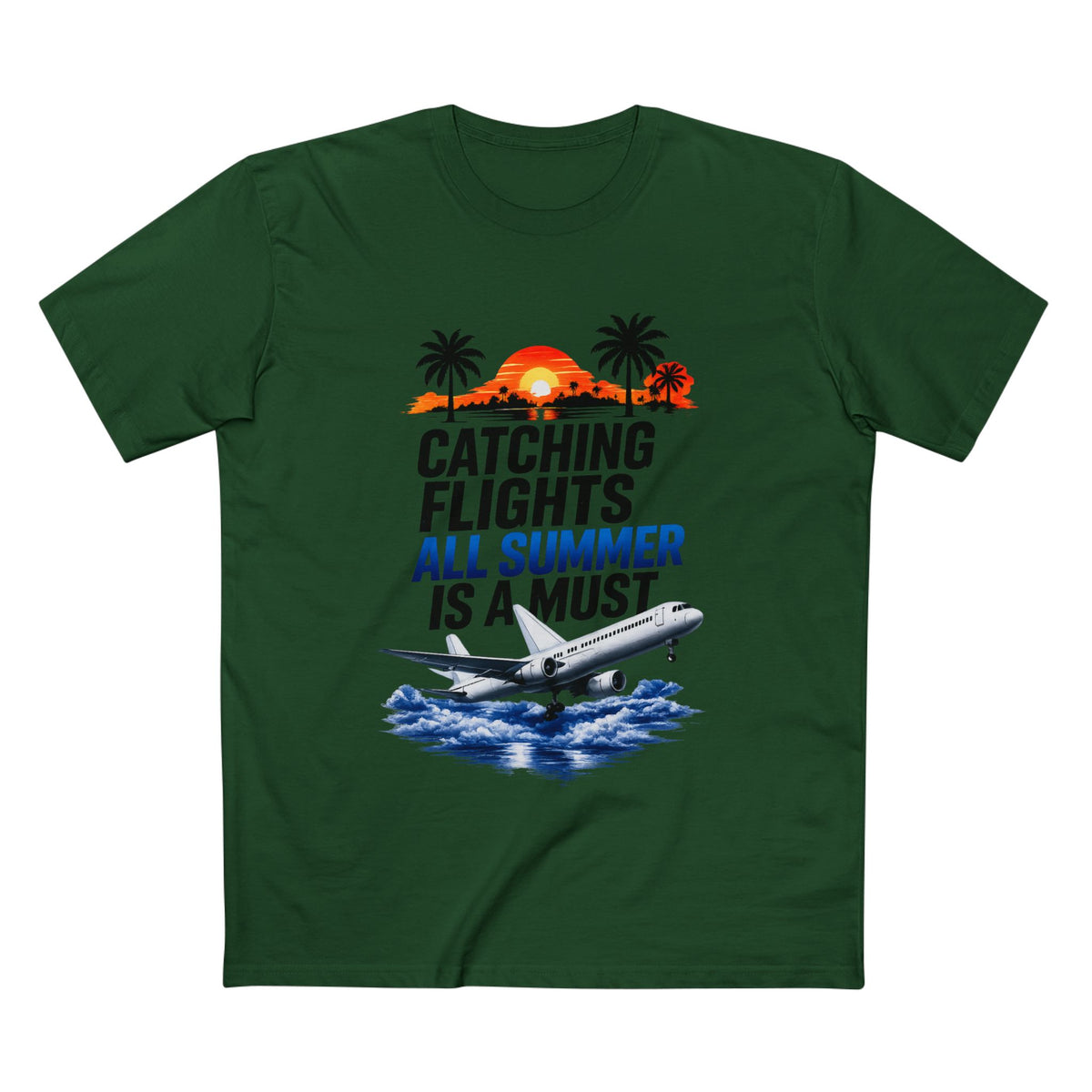 Catching Flights All Summer Is A Must Premium T-Shirt | Official IB-KAY Merch