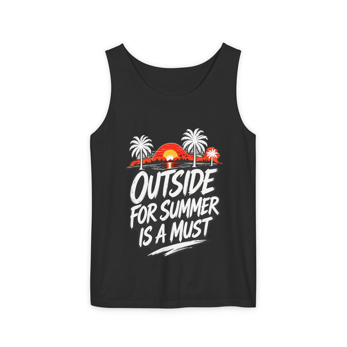 Outside For Summer Is A Must Tank Top | Official IB-KAY Merch