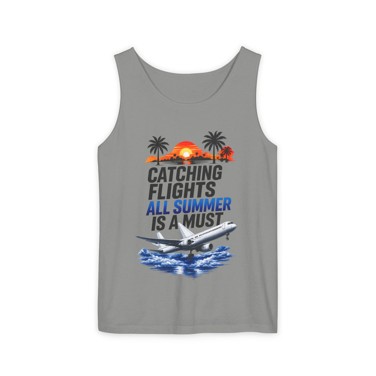Catching Flights All Summer Tank Top | Official IB-KAY Merch