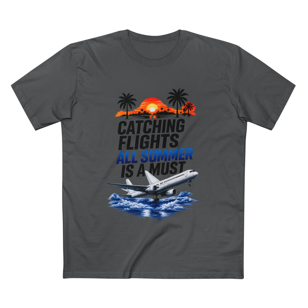 Catching Flights All Summer Is A Must Premium T-Shirt | Official IB-KAY Merch