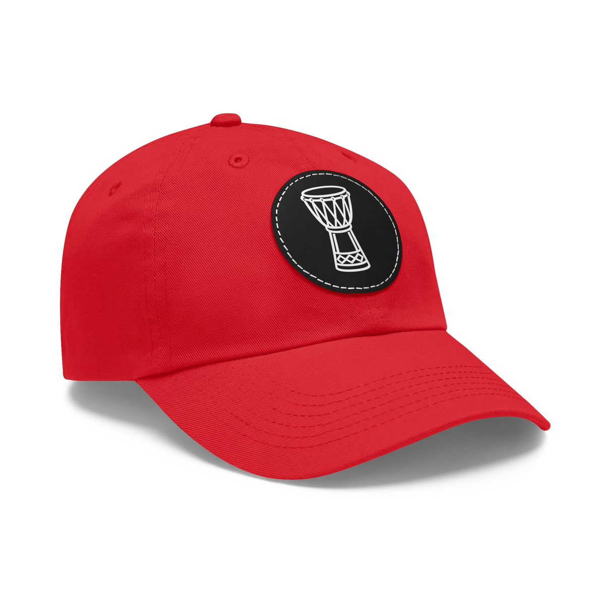 Signature Djembe Leather Patch Hat | Official IB-KAY Merch