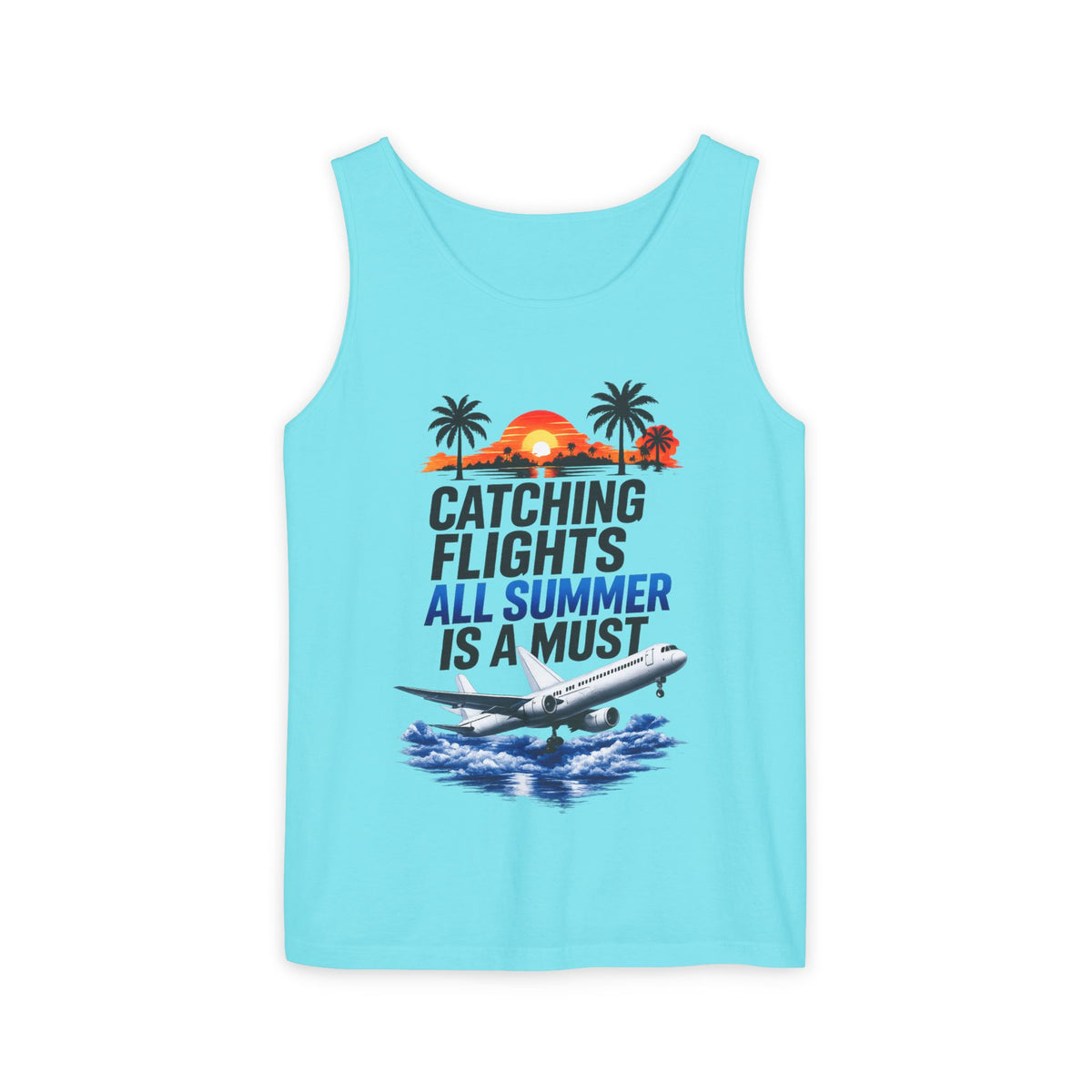 Catching Flights All Summer Tank Top | Official IB-KAY Merch