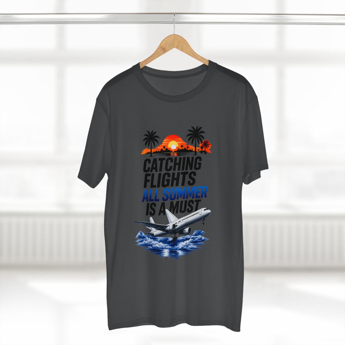 Catching Flights All Summer Is A Must Premium T-Shirt | Official IB-KAY Merch
