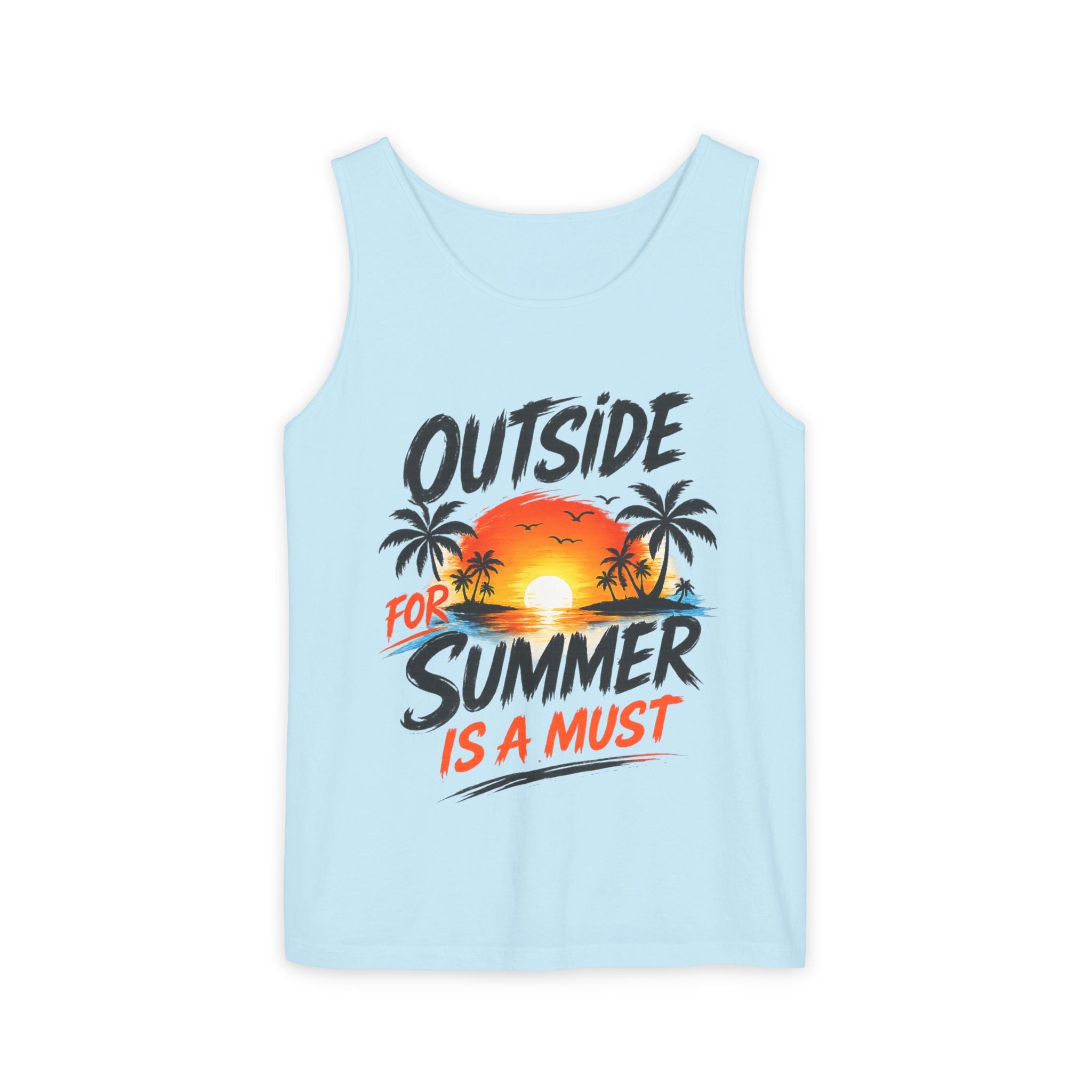 Outside For Summer Is A Must Tank Top | Official IB-KAY Merch