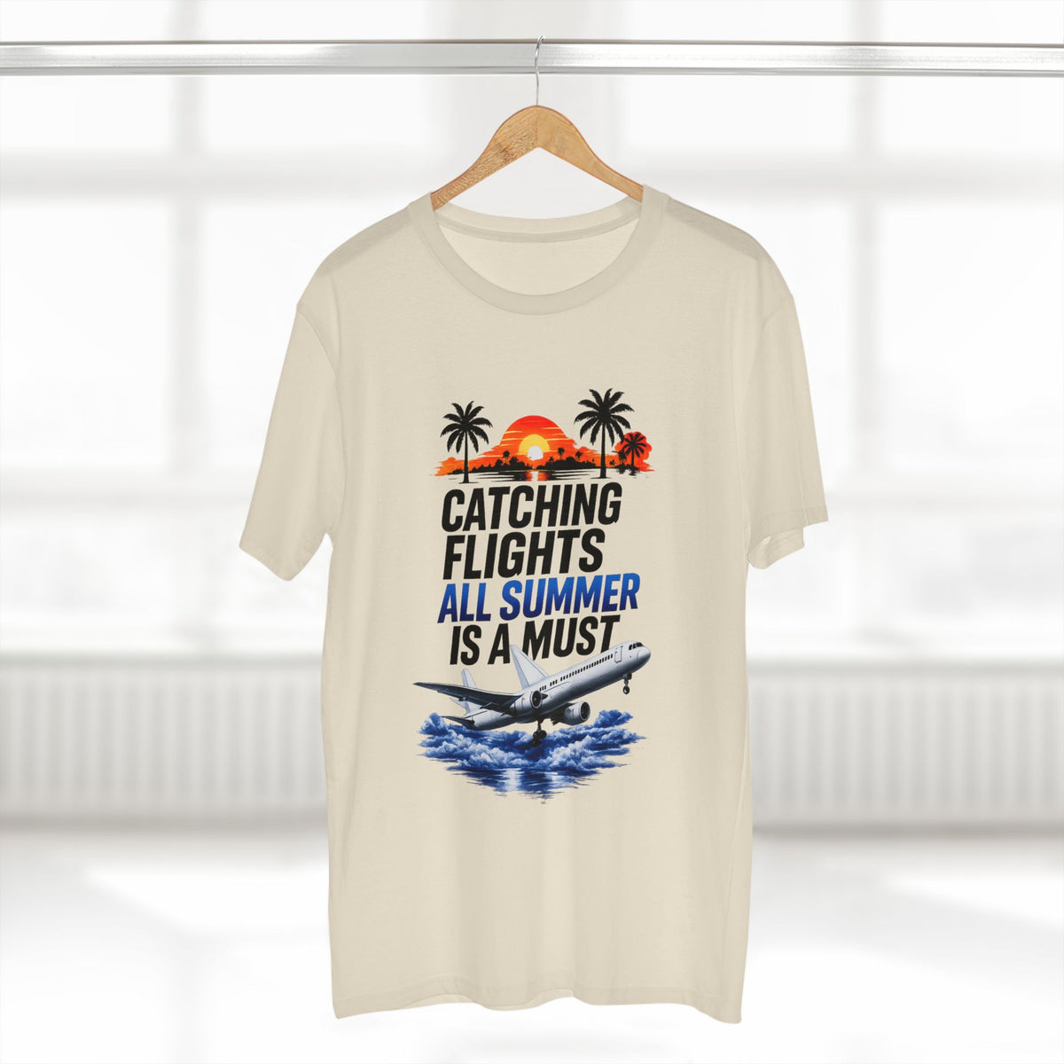 Catching Flights All Summer Is A Must Premium T-Shirt | Official IB-KAY Merch