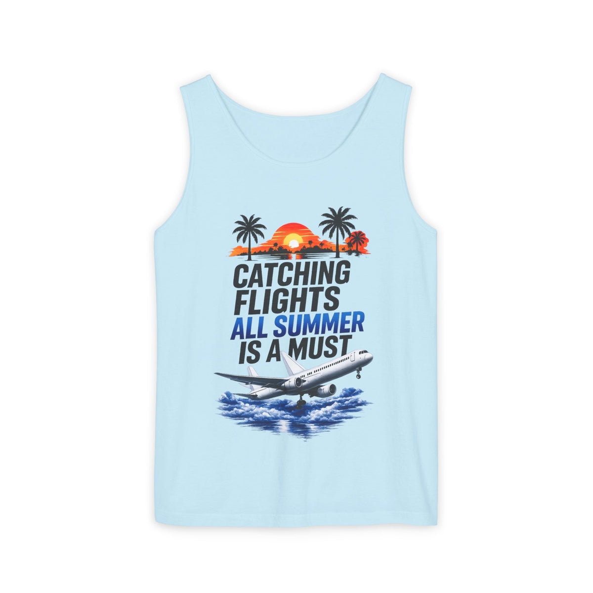 Catching Flights All Summer Tank Top | Official IB-KAY Merch
