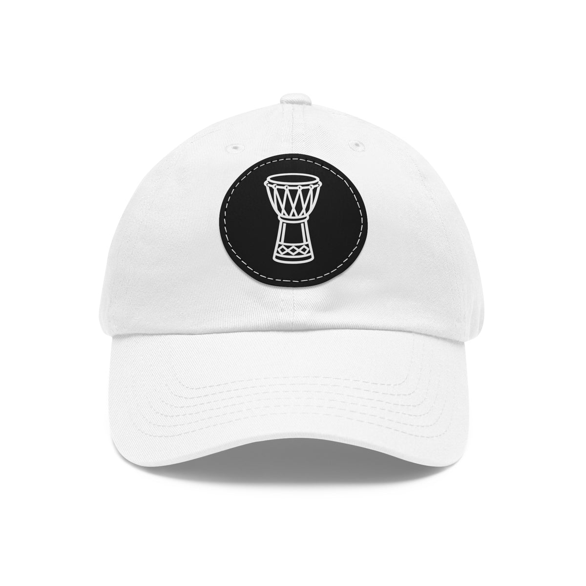 Signature Djembe Leather Patch Hat | Official IB-KAY Merch