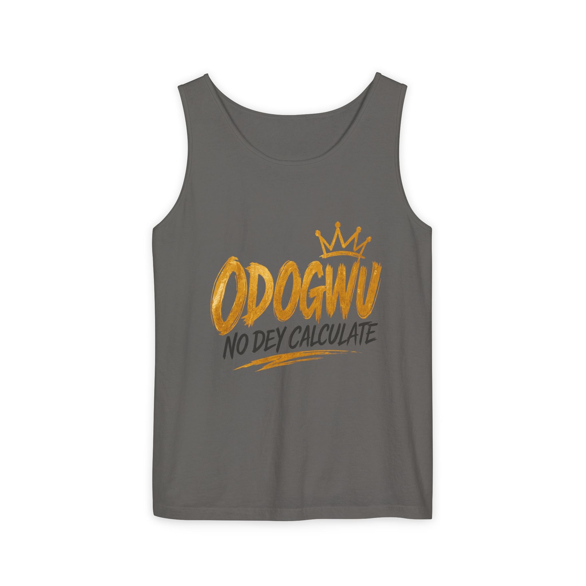 Odogwu No Dey Calculate Tank Top | Official IB-KAY Merch