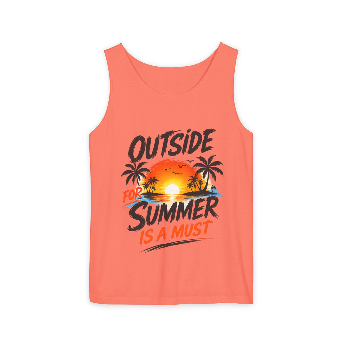 Outside For Summer Is A Must Tank Top | Official IB-KAY Merch