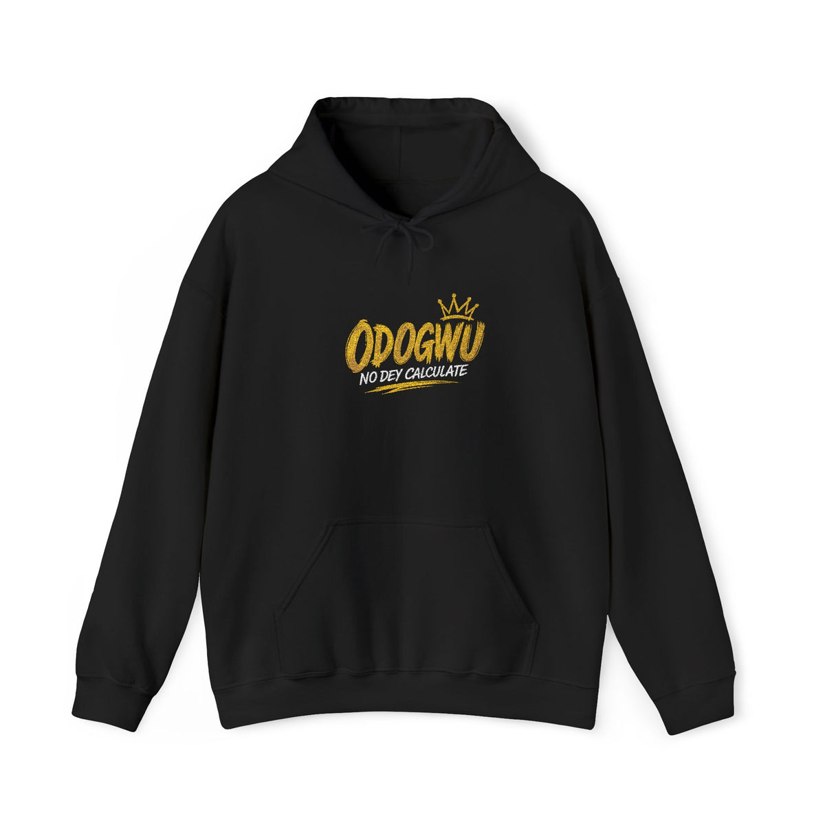 Odogwu No Dey Calculate Embroidered Hoodie | Official IB-KAY Merch