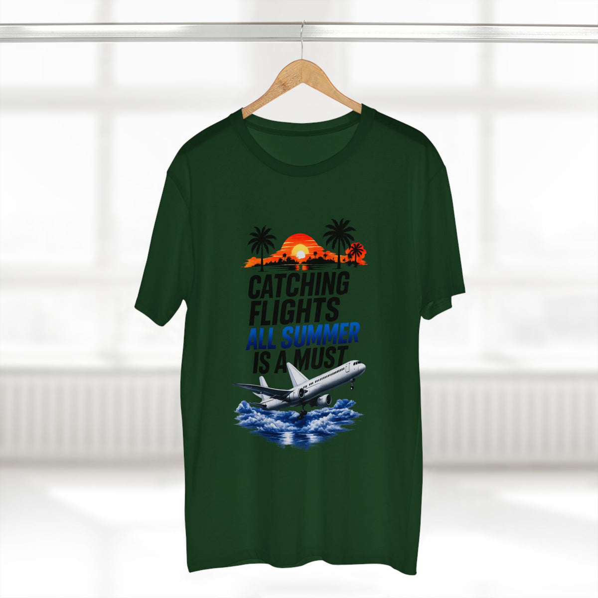 Catching Flights All Summer Is A Must Premium T-Shirt | Official IB-KAY Merch