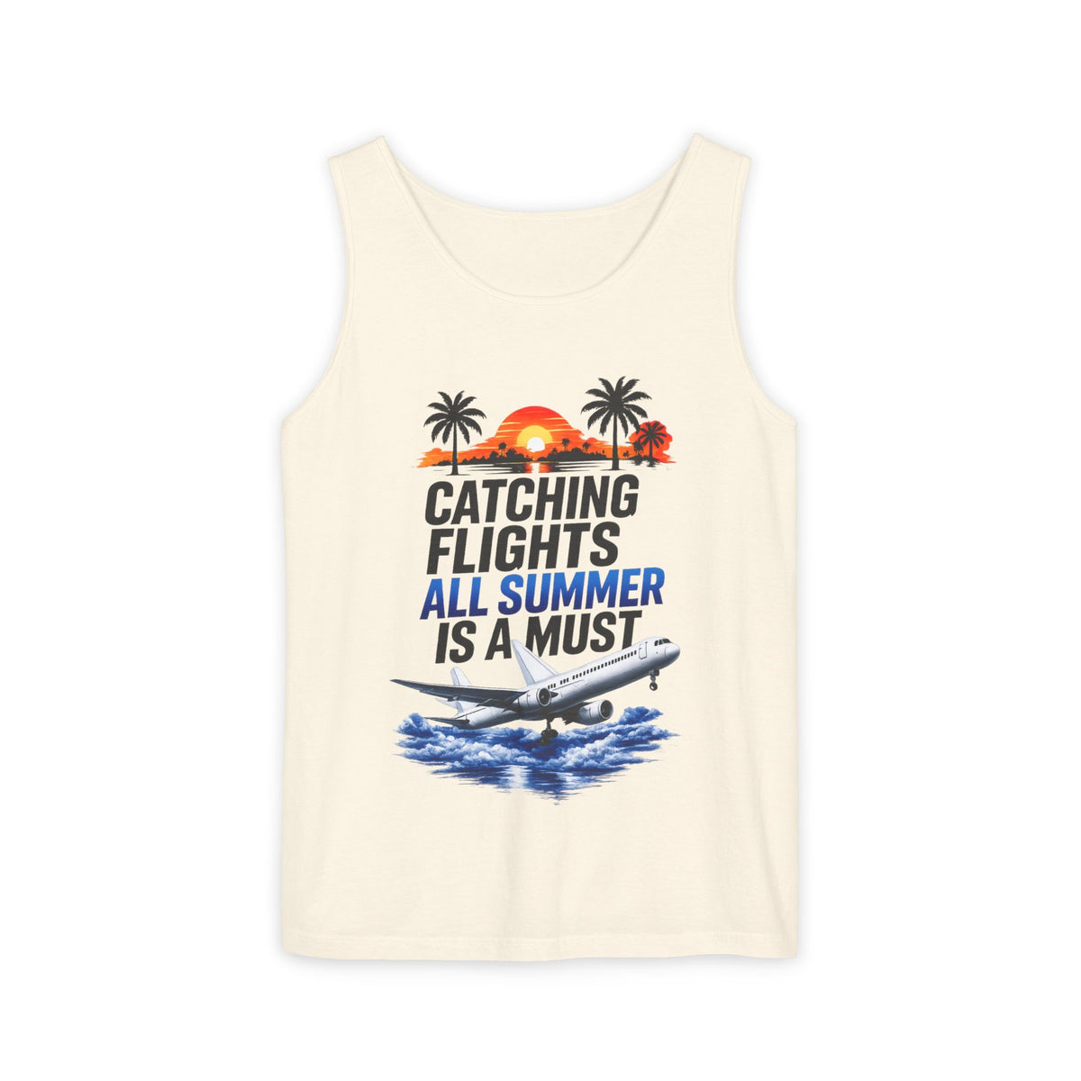 Catching Flights All Summer Tank Top | Official IB-KAY Merch
